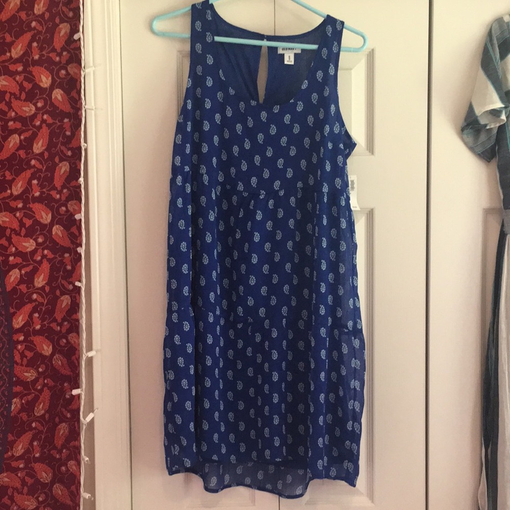 NWT old navy blue dress